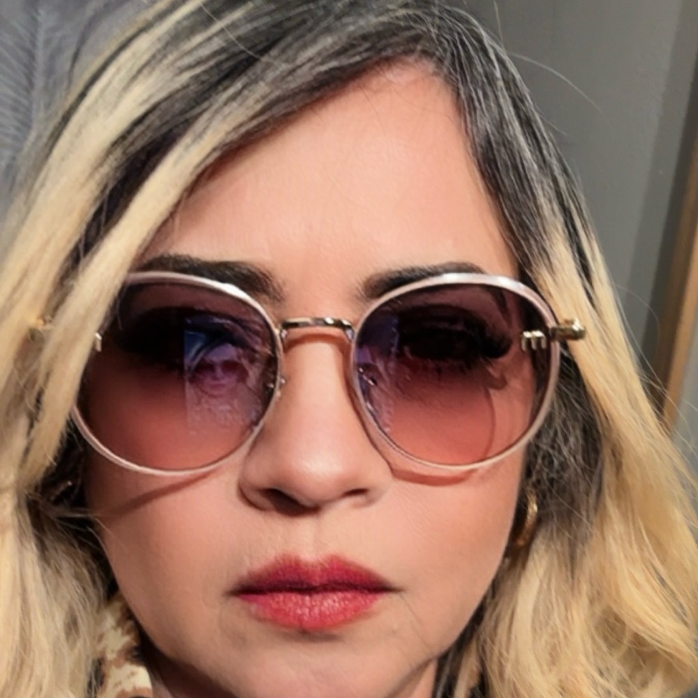 Stylish Gold and Brown Sunglasses inspired